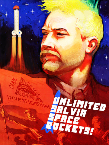 USSR Space Race Poster! (18X24")
