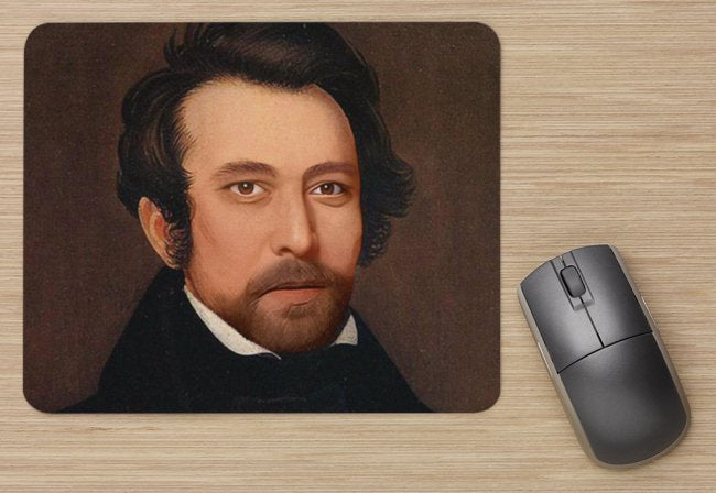 Fancy Man Erik Mouse Pad (9"X8")